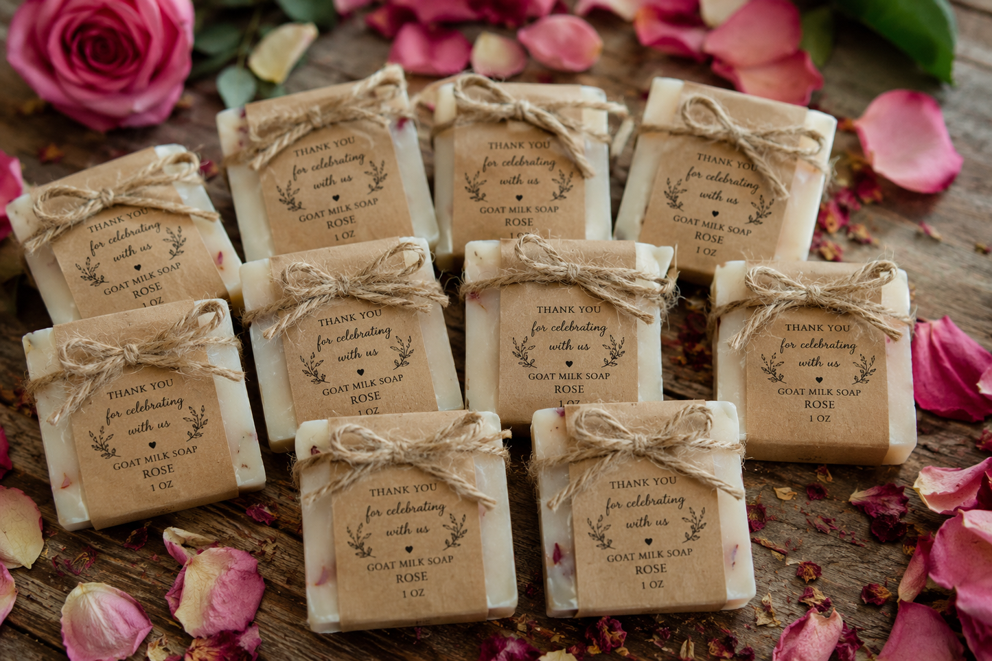 Wedding/Shower Goat Milk Soap Favors