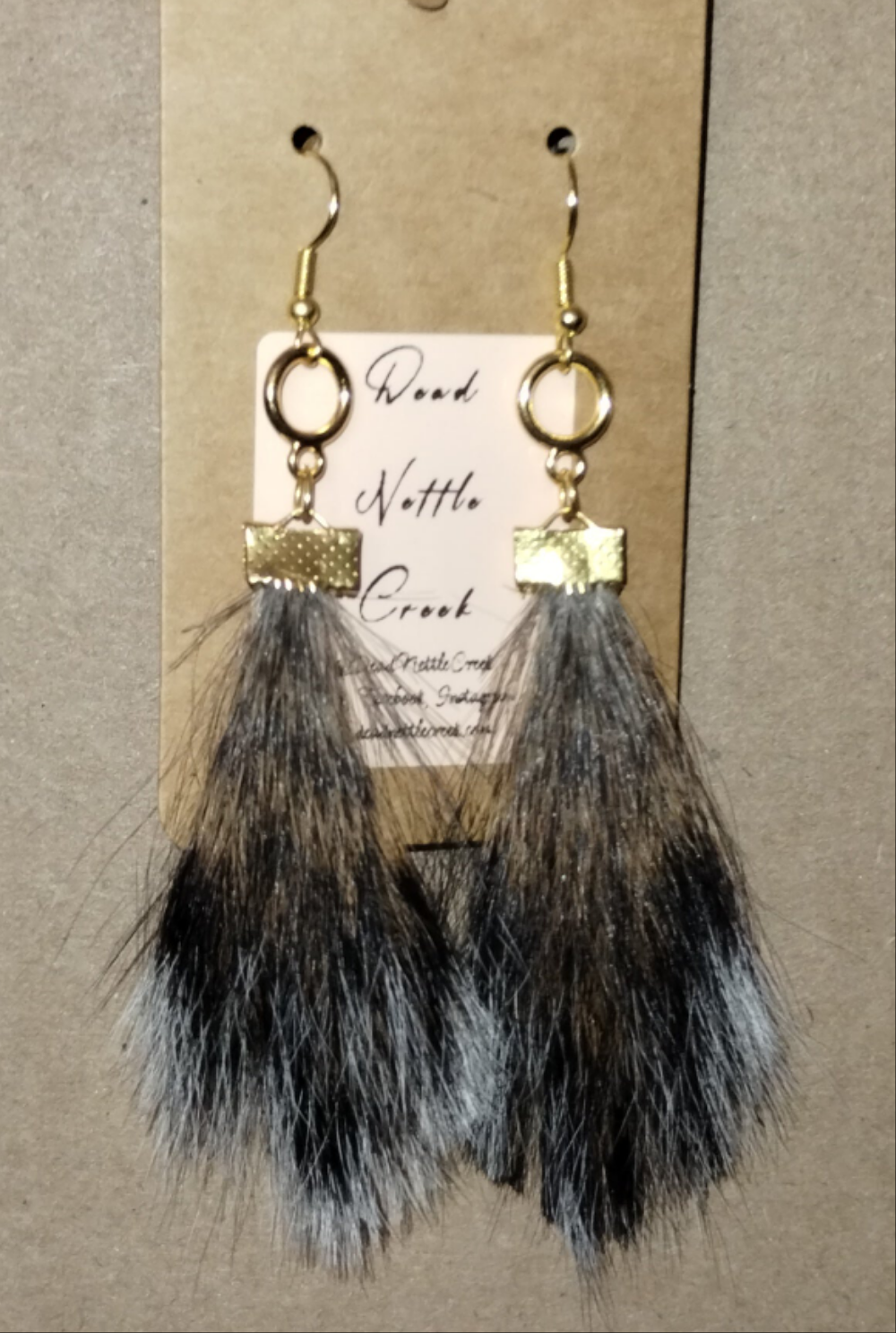 Squirrel Tail Earrings