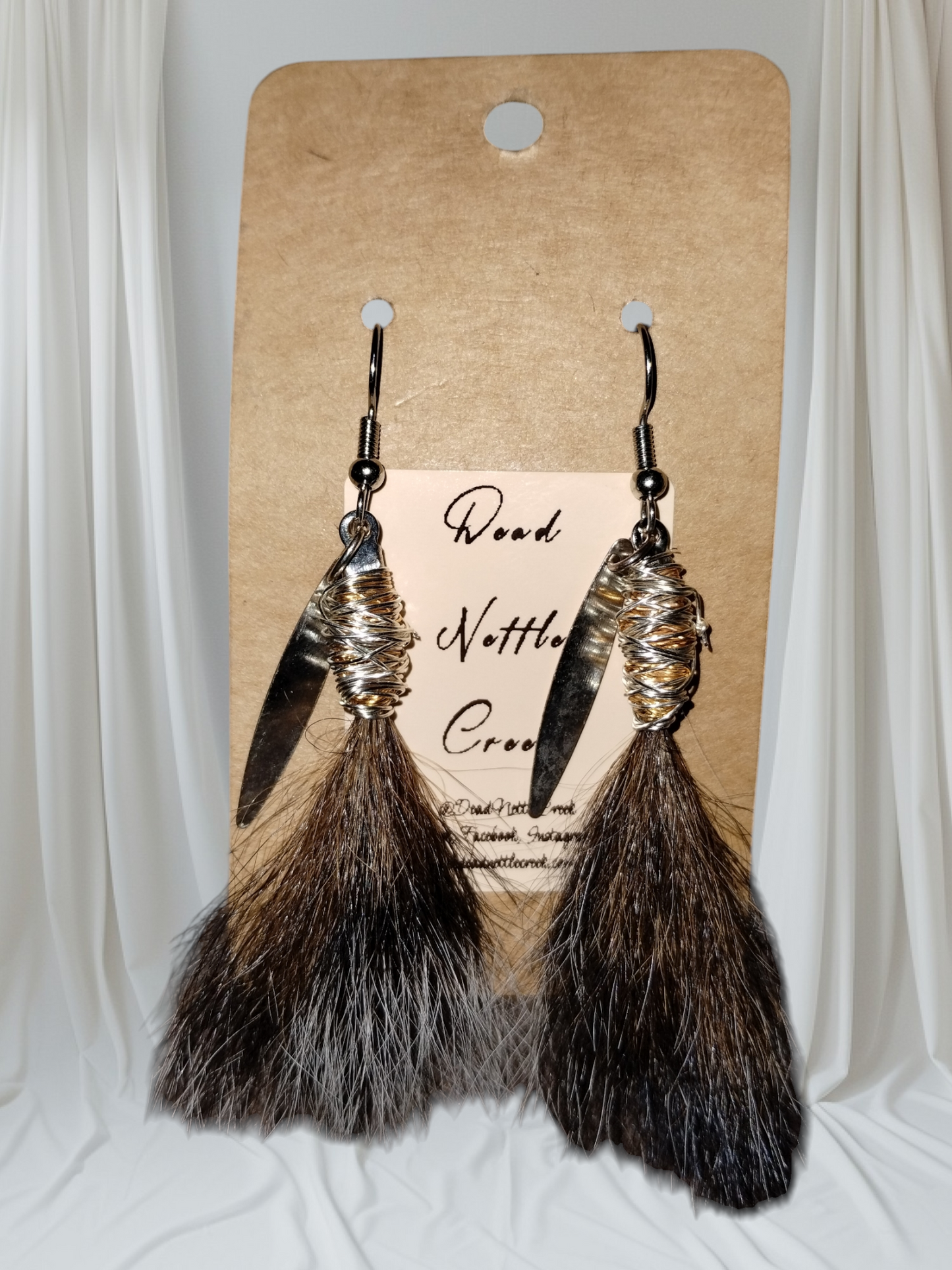 Squirrel Tail Earrings